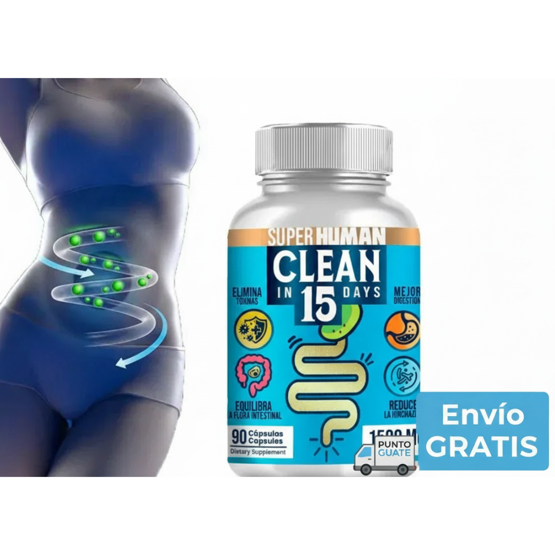 Clean15™ Limpieza Completa Estomacal en 15 días
